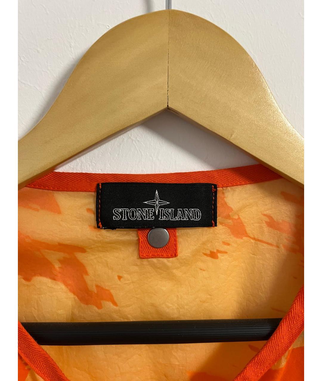 STONE ISLAND SHADOW PROJECT Оранжевый синтетический жилет, фото 3
