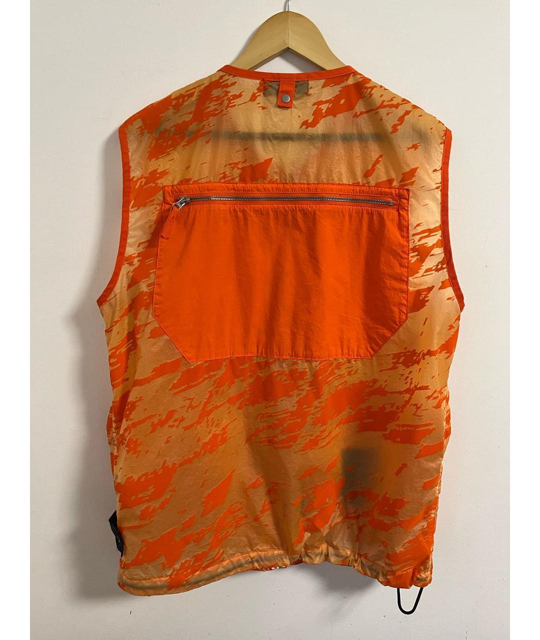 STONE ISLAND SHADOW PROJECT Оранжевый синтетический жилет, фото 2