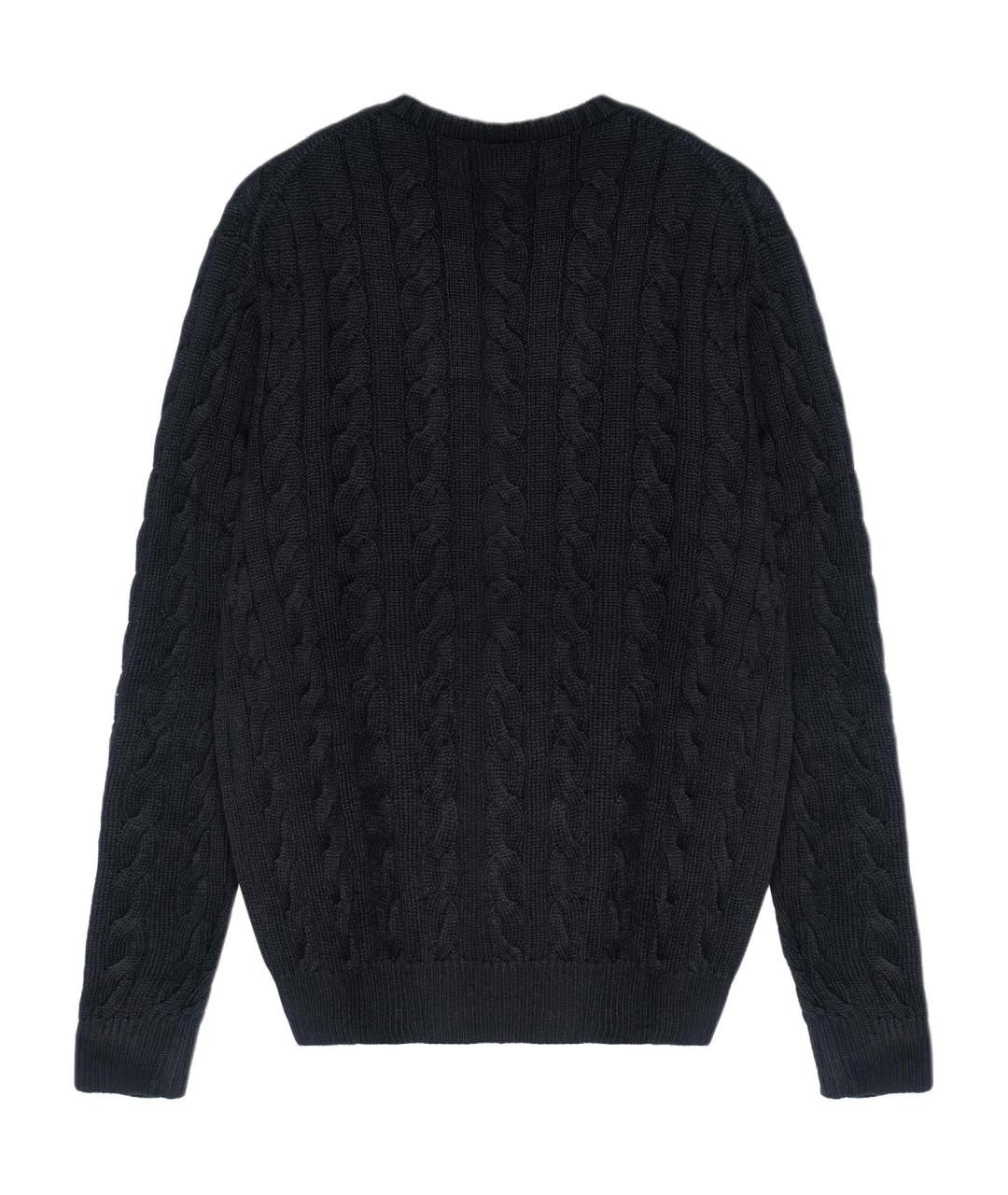 POLO RALPH LAUREN Черный джемпер / свитер, фото 2