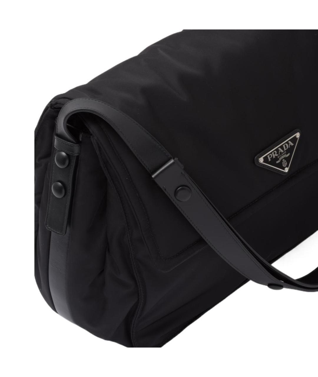PRADA Черная сумка через плечо, фото 5