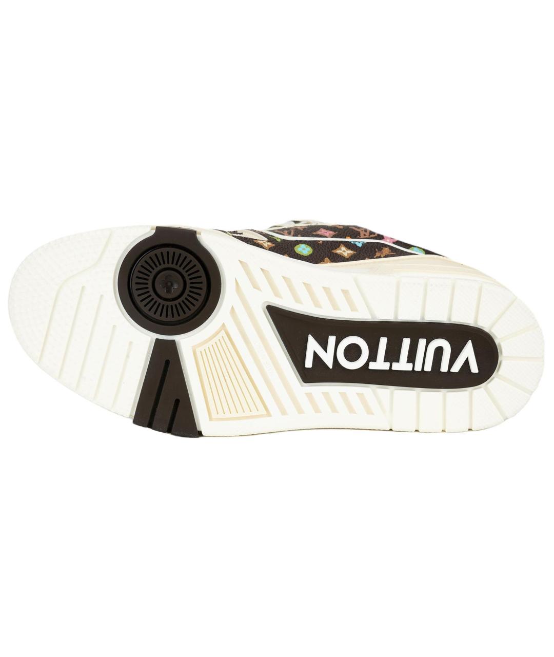 LOUIS VUITTON Коричневые кроссовки, фото 5