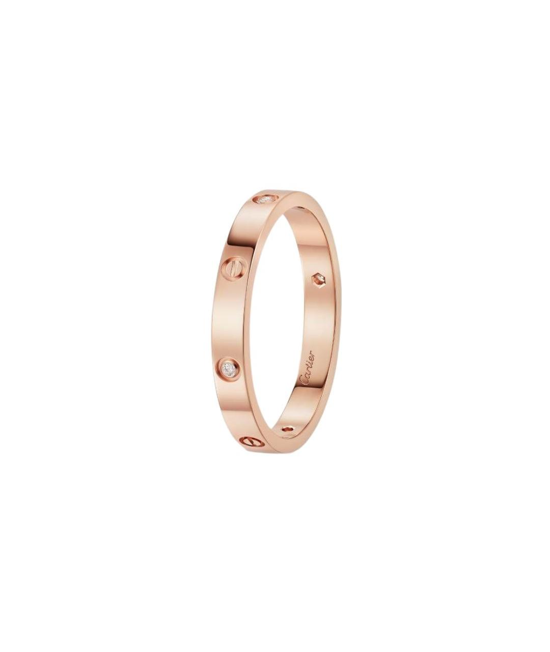 CARTIER Золотое кольцо из розового золота, фото 4