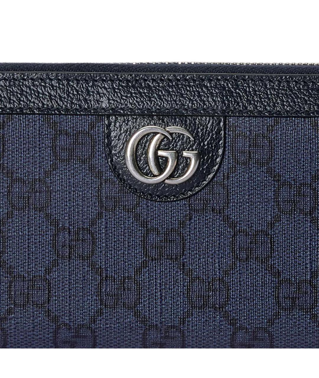 GUCCI Темно-синий кошелек, фото 5