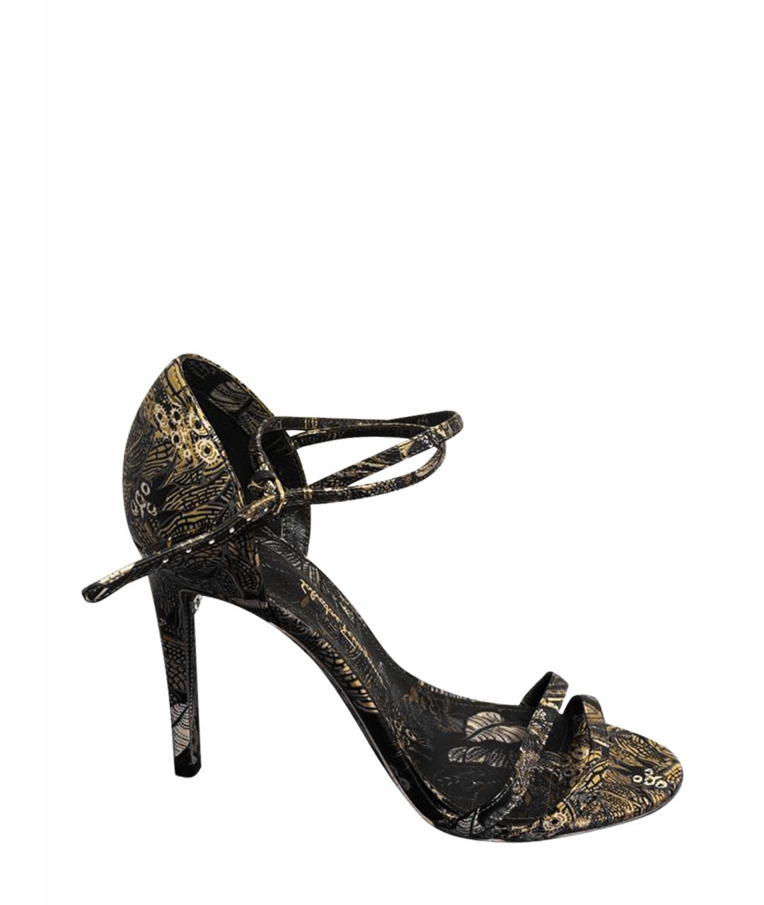 FERRAGAMO Мульти кожаные босоножки, фото 1