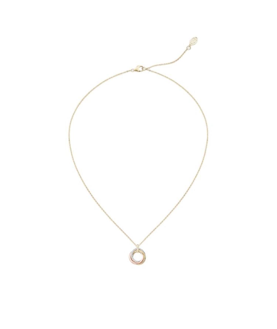 CARTIER Золотое колье из белого золота, фото 4