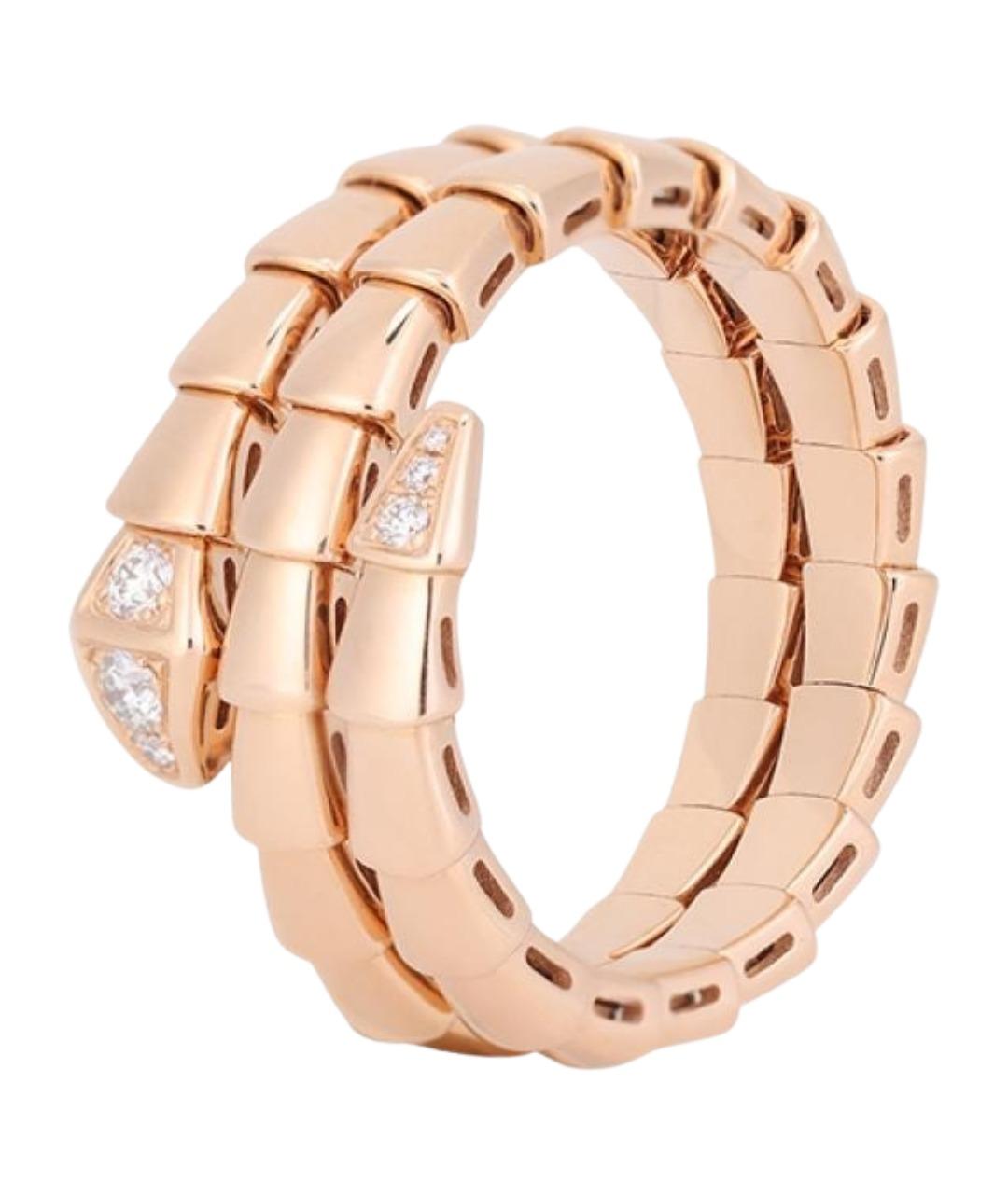 BVLGARI Золотое кольцо из розового золота, фото 1
