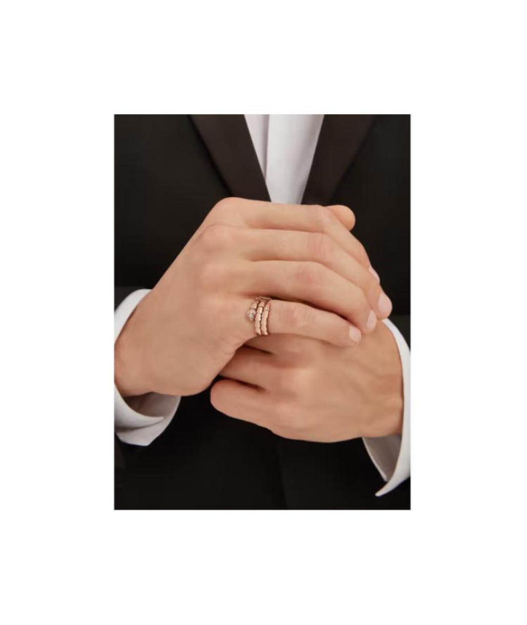 BVLGARI Золотое кольцо из розового золота, фото 5