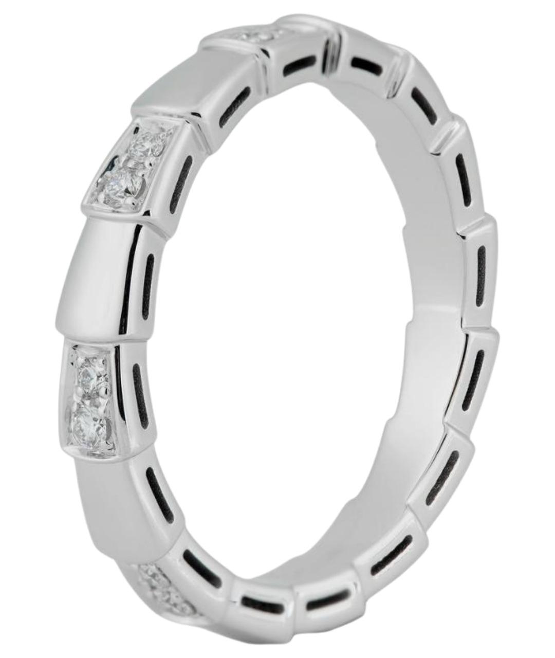 BVLGARI Серебряное кольцо из белого золота, фото 1