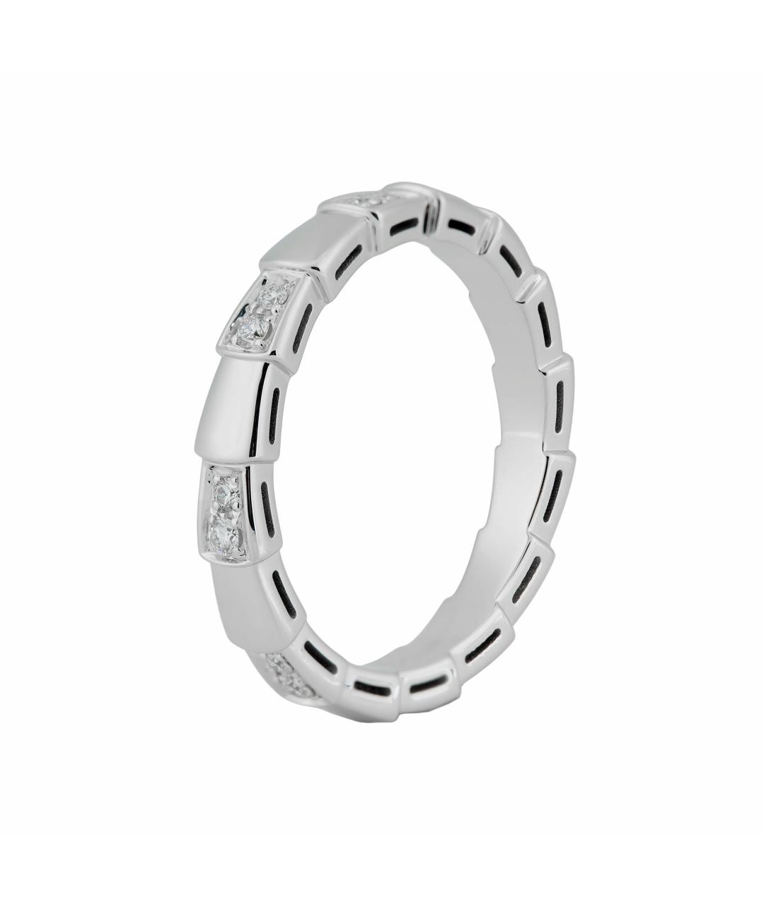BVLGARI Серебряное кольцо из белого золота, фото 1