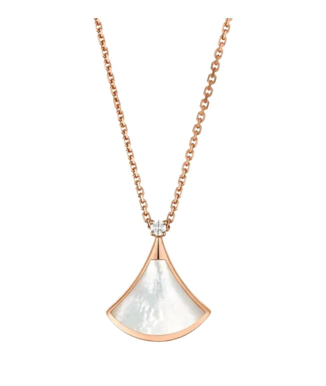 BVLGARI Золотое колье из розового золота, фото 1