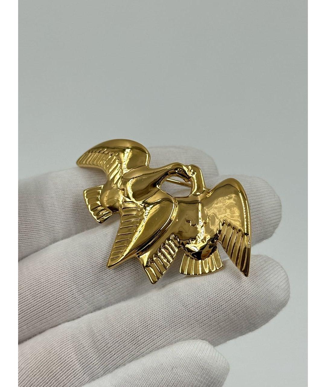 NINA RICCI Золотая позолоченная булавка / брошь, фото 3