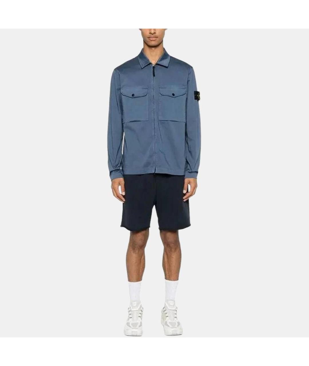 STONE ISLAND Синяя куртка, фото 2