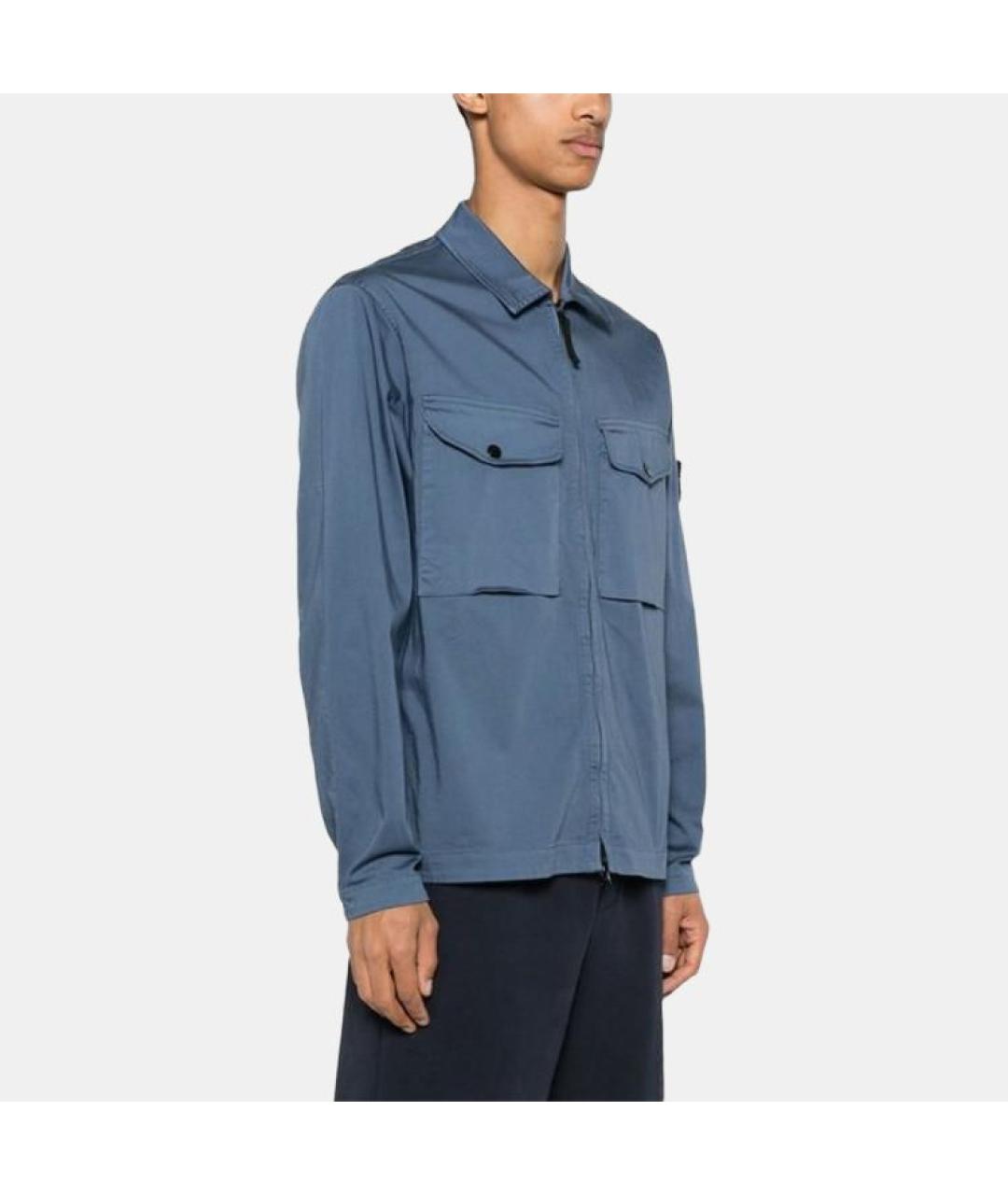 STONE ISLAND Синяя куртка, фото 3