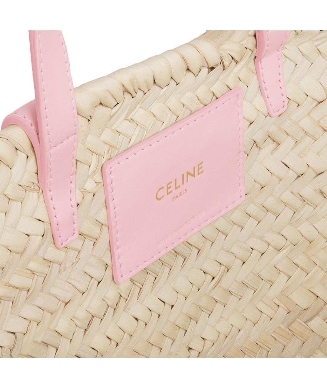 CELINE Бежевая сумка через плечо, фото 5