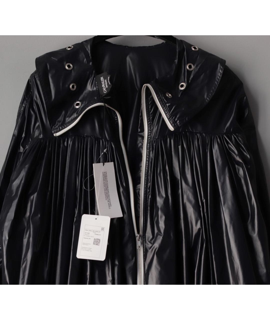 CALVIN KLEIN Черное полиамидовое повседневное платье, фото 4