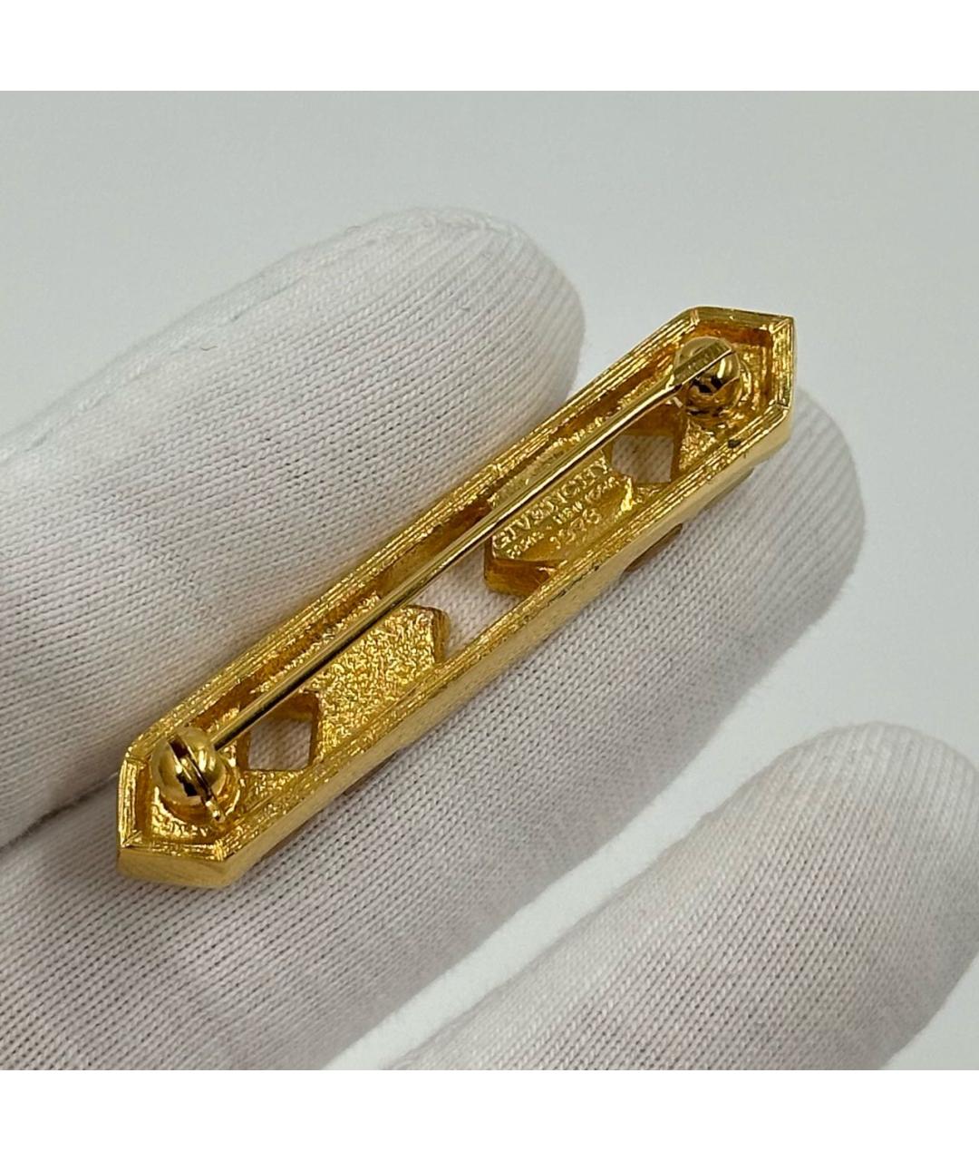 GIVENCHY Золотая позолоченная булавка / брошь, фото 4