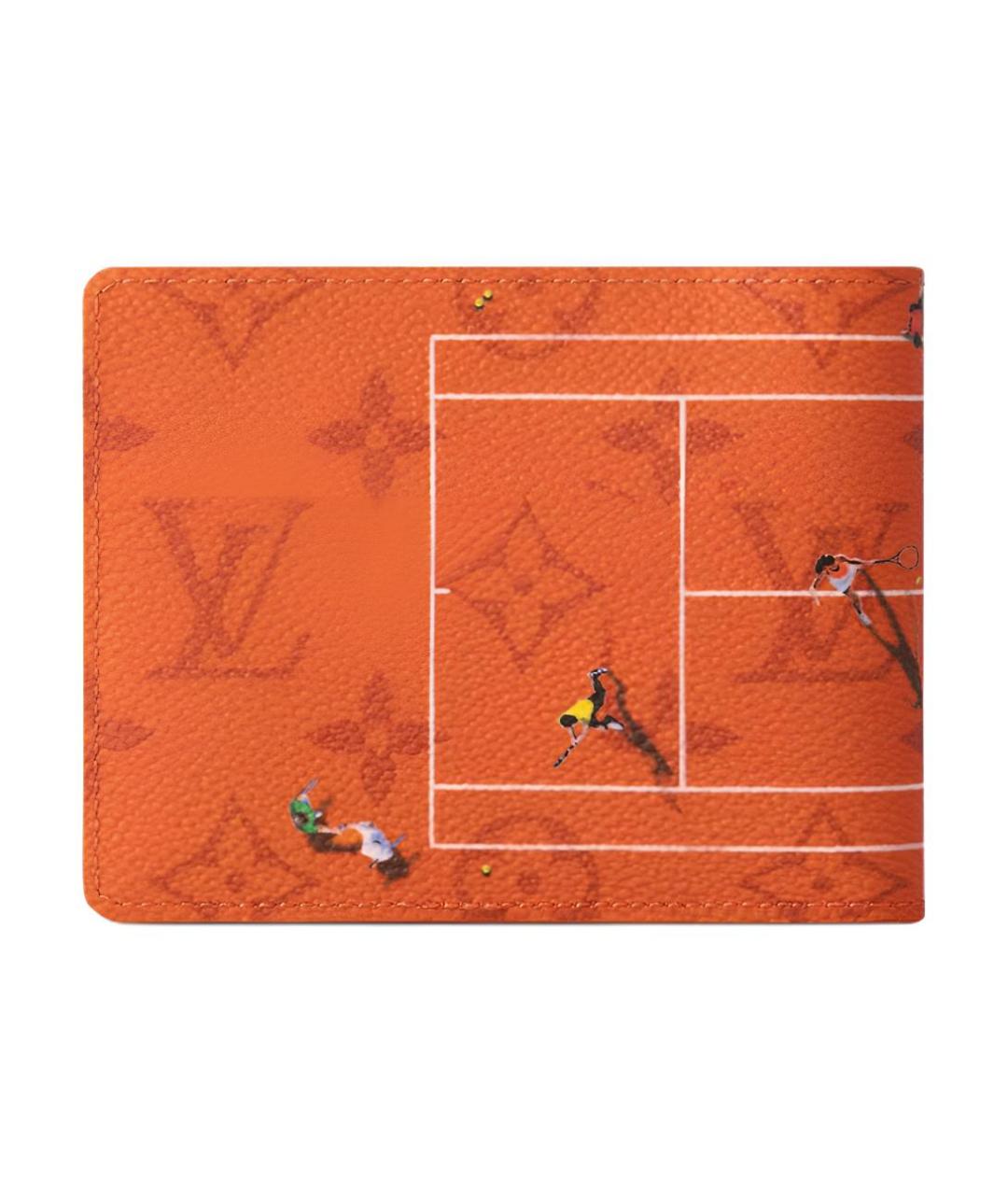 LOUIS VUITTON Оранжевый кошелек, фото 3