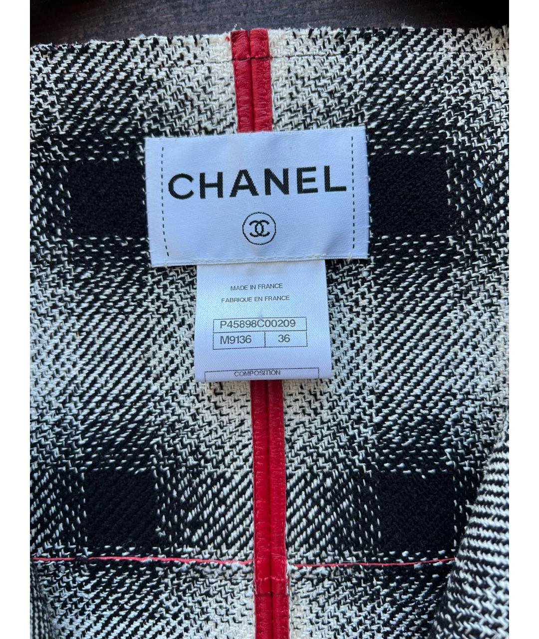 CHANEL Красный кожаный тренч/плащ, фото 3