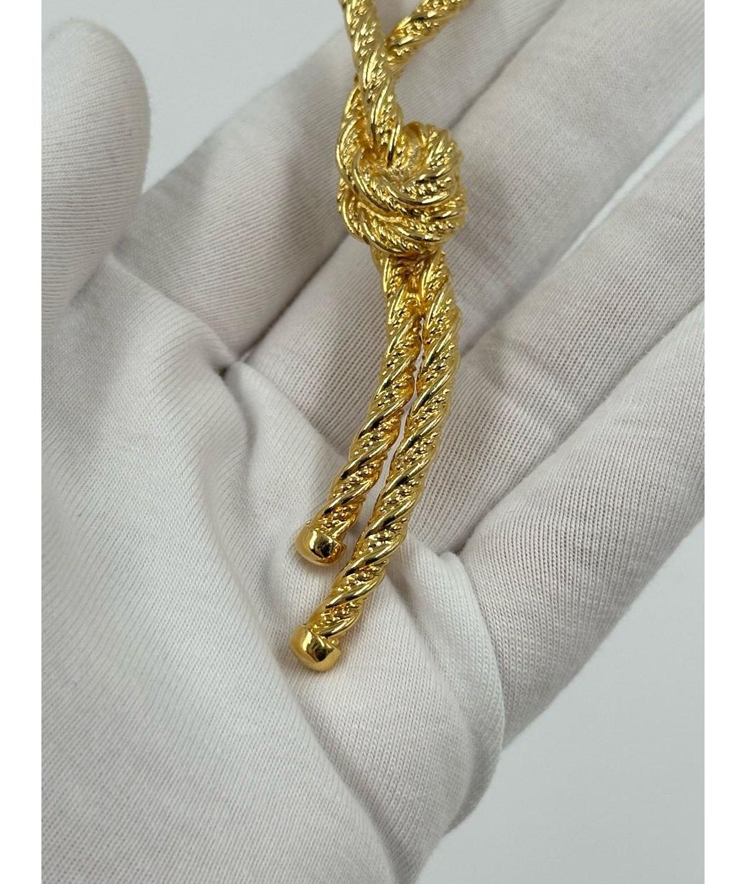 CHRISTIAN DIOR Золотая позолоченная булавка / брошь, фото 3