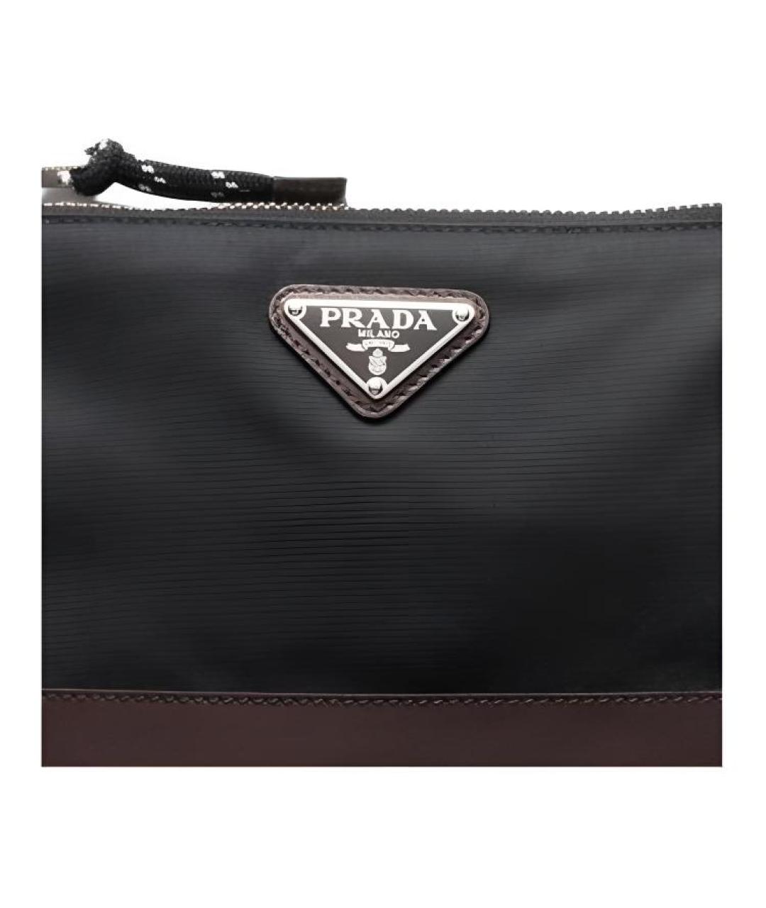 PRADA Черная сумка на плечо, фото 4