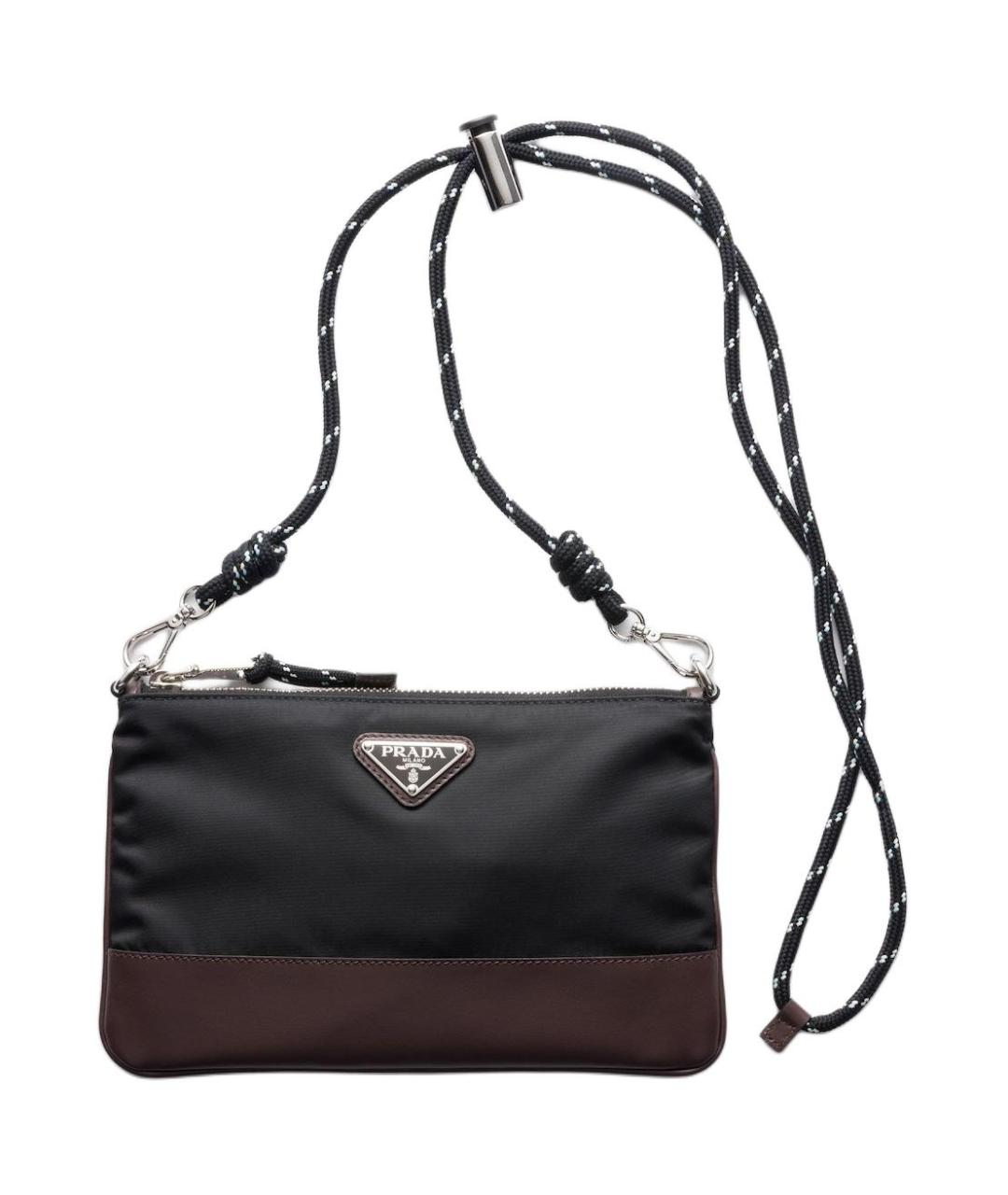 PRADA Черная сумка на плечо, фото 1