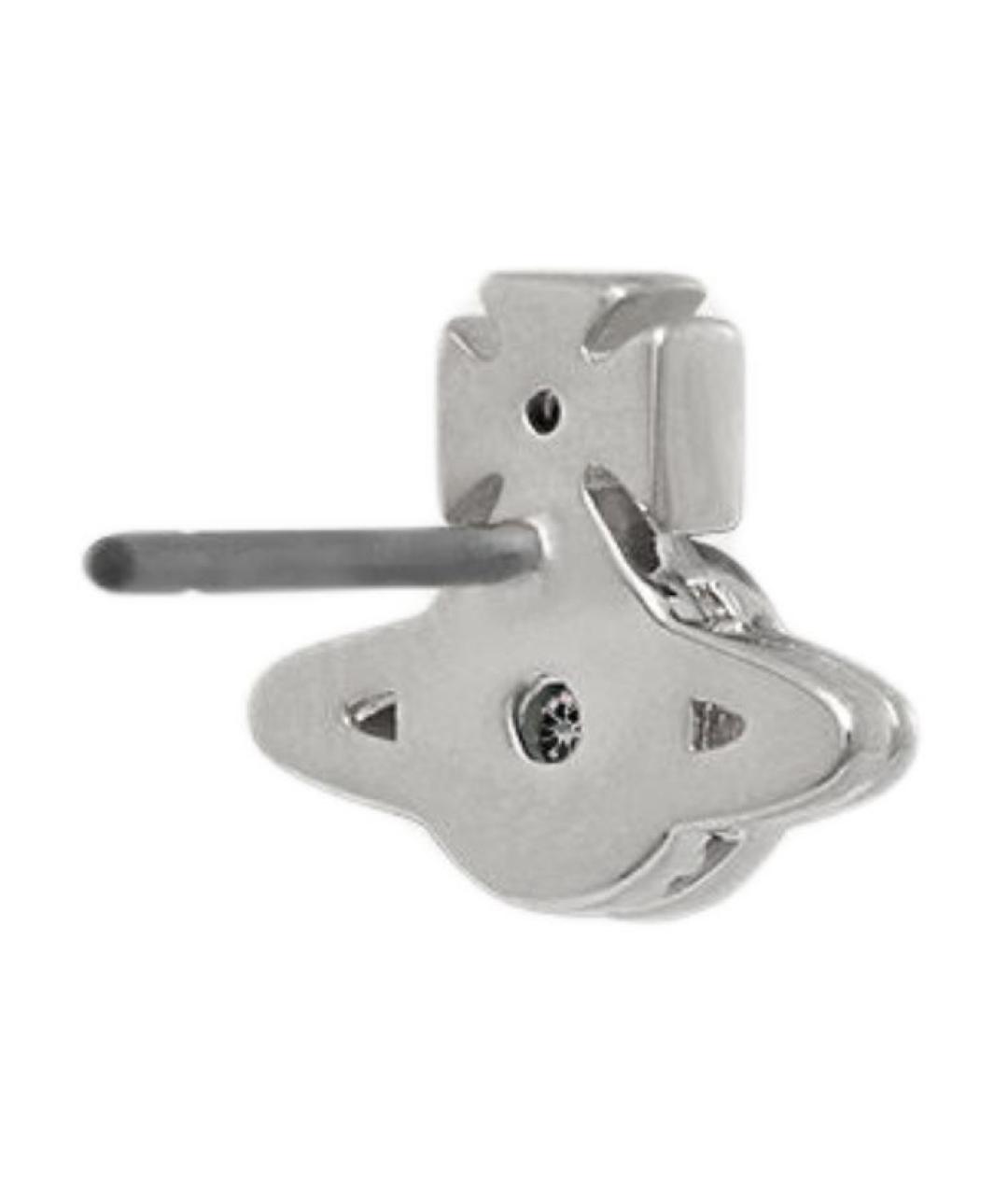 VIVIENNE WESTWOOD Серебряные латунные серьги, фото 2