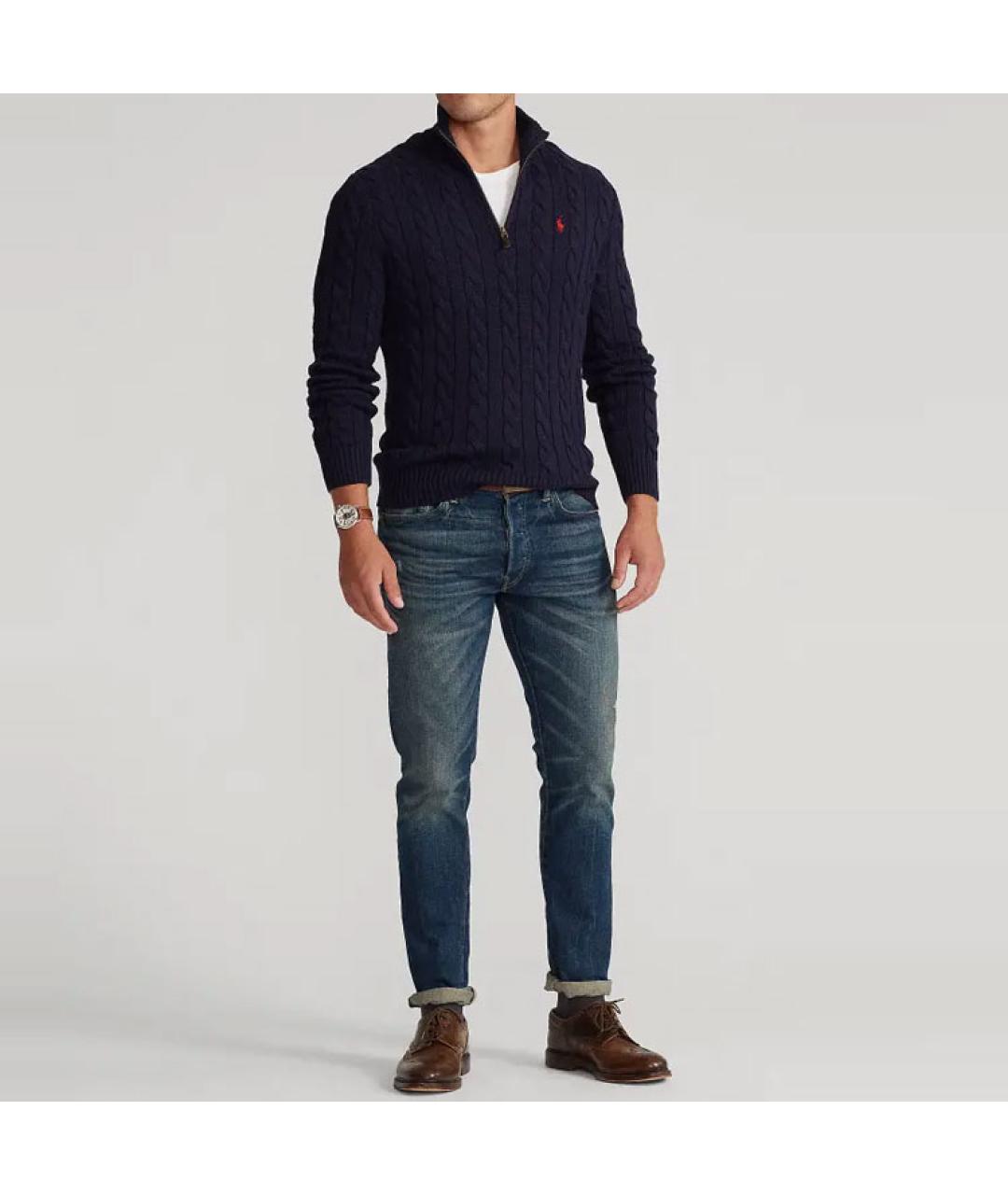 POLO RALPH LAUREN Синий кардиган, фото 3