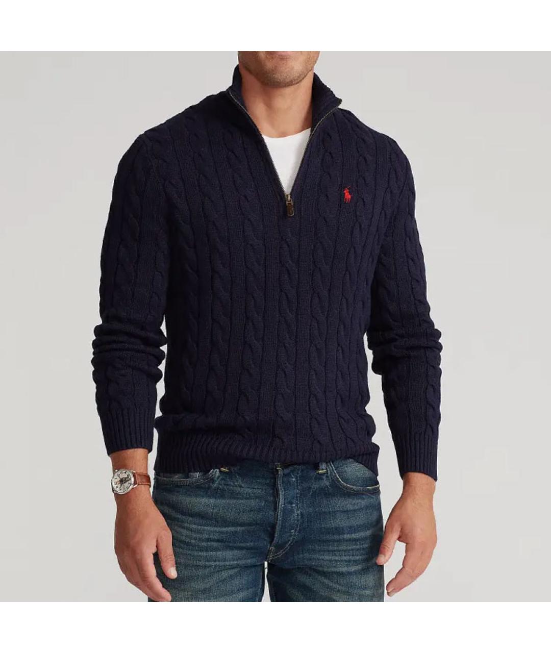 POLO RALPH LAUREN Синий кардиган, фото 4