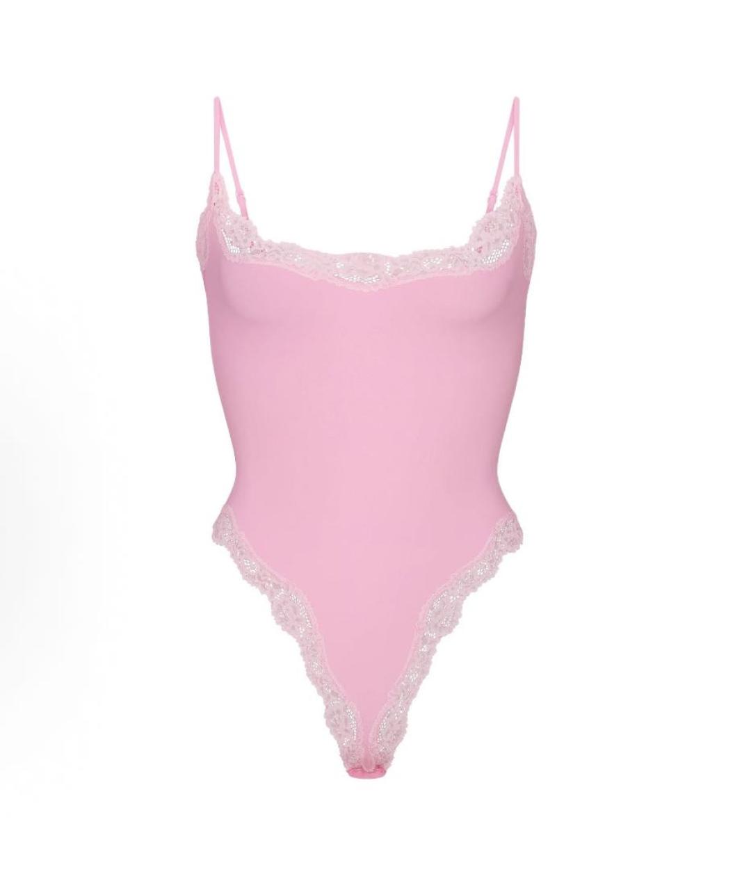 SKIMS Розовое боди, фото 7