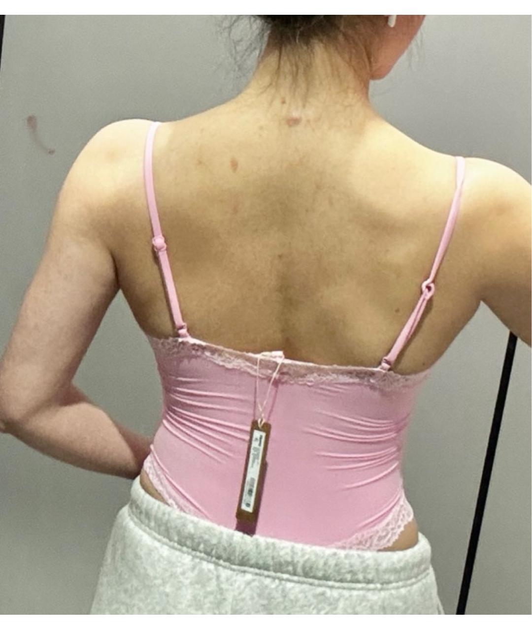 SKIMS Розовое боди, фото 6