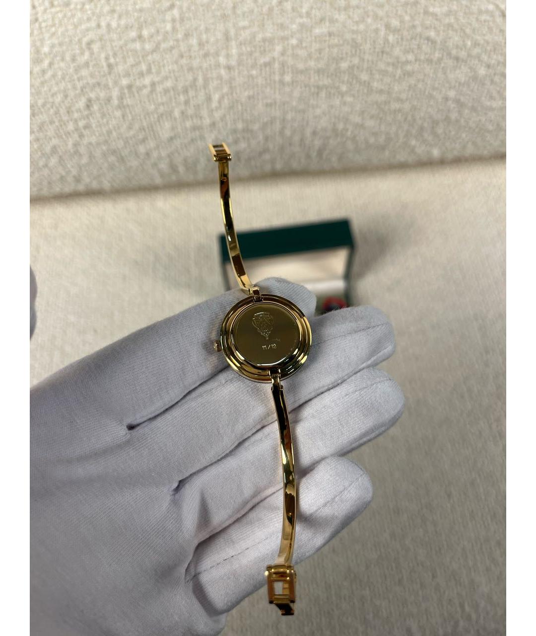 GUCCI Золотые позолоченные часы, фото 6