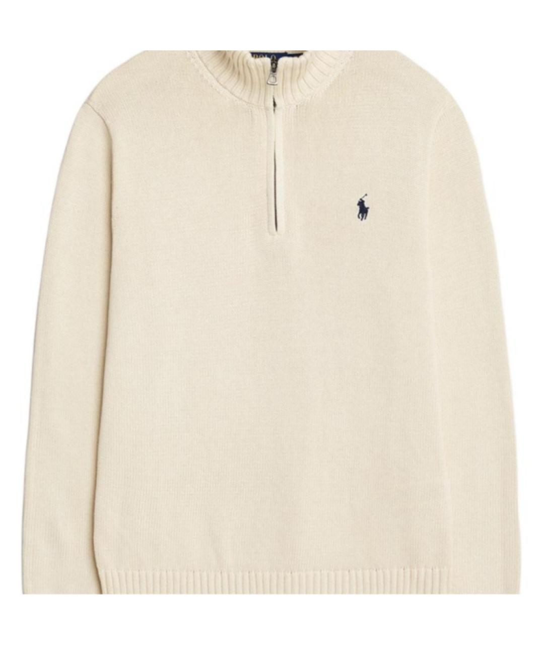 POLO RALPH LAUREN Бежевый джемпер / свитер, фото 5