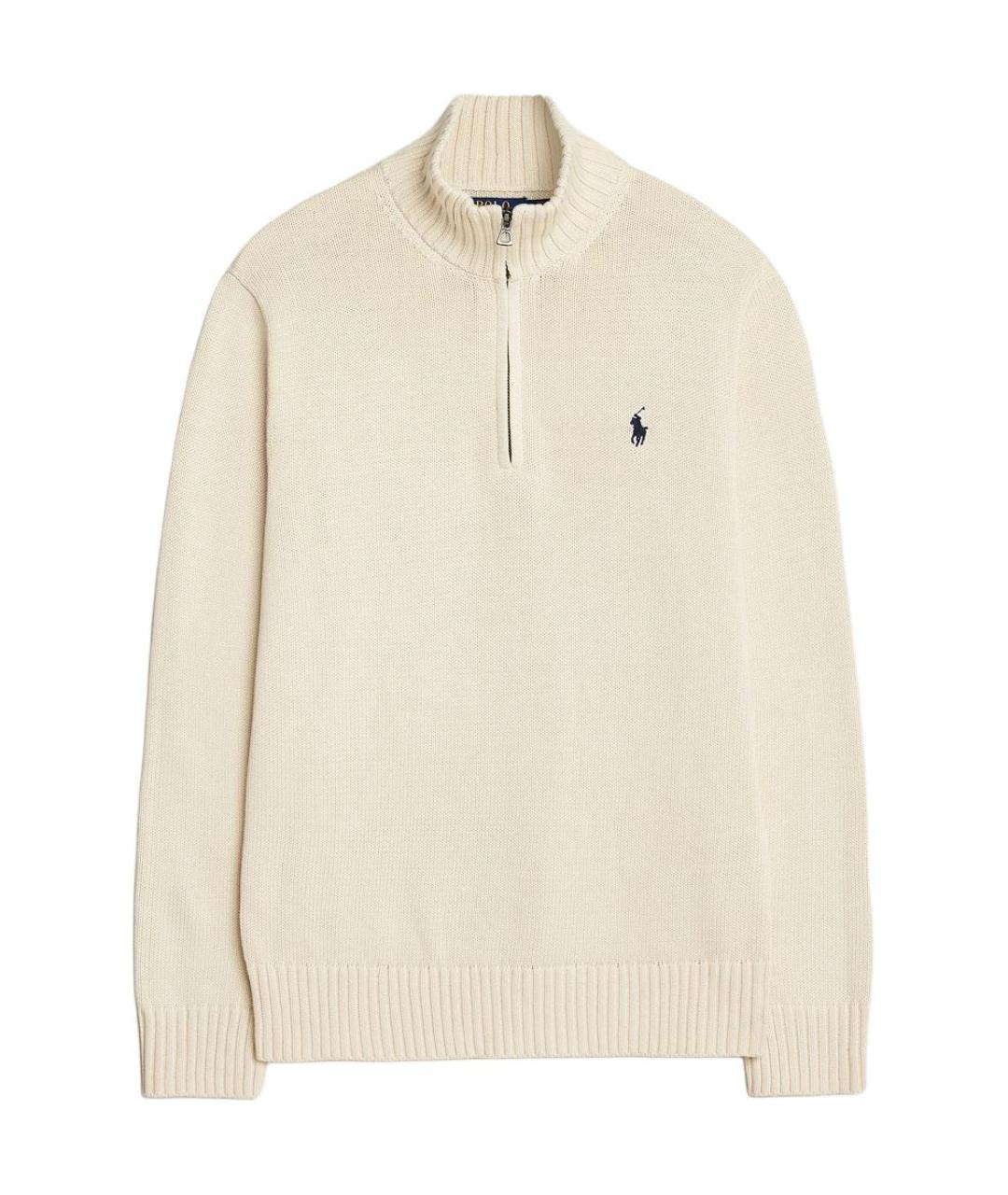 POLO RALPH LAUREN Бежевый джемпер / свитер, фото 1