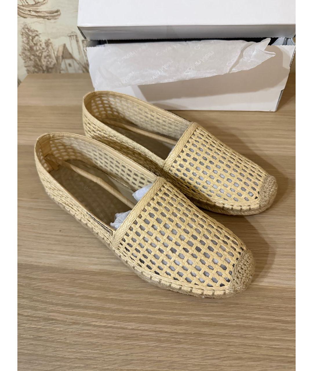 CALVIN KLEIN Бежевые эспадрильи, фото 2