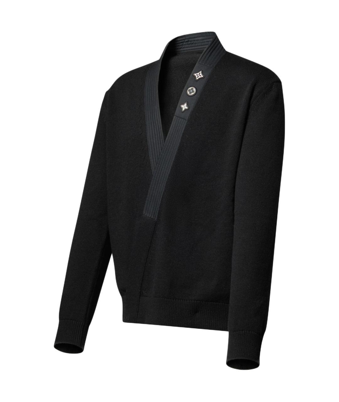 LOUIS VUITTON Черный джемпер / свитер, фото 2