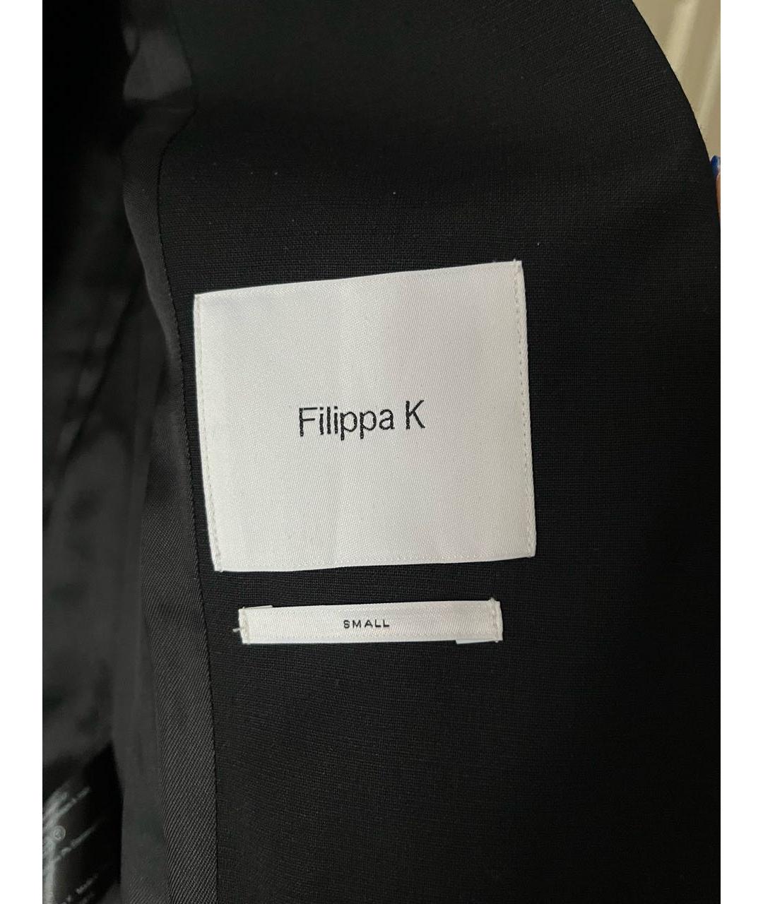 FILIPPA K Черный шерстяной жакет/пиджак, фото 3