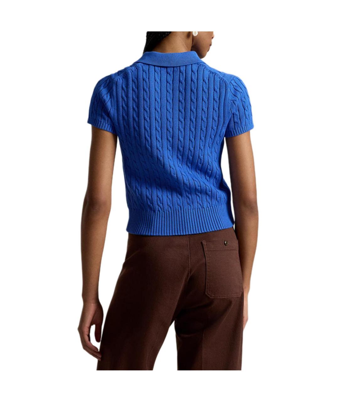 POLO RALPH LAUREN Синий джемпер / свитер, фото 4