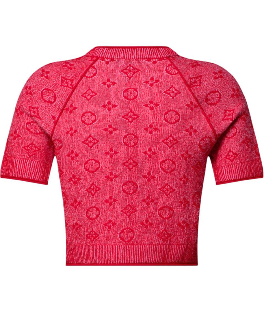 LOUIS VUITTON Розовый джемпер / свитер, фото 2