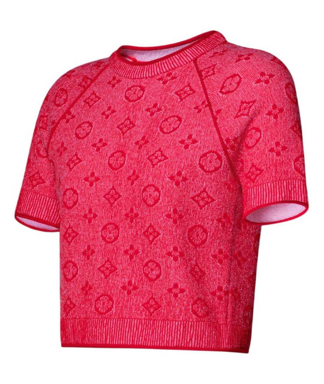 LOUIS VUITTON Розовый джемпер / свитер, фото 3