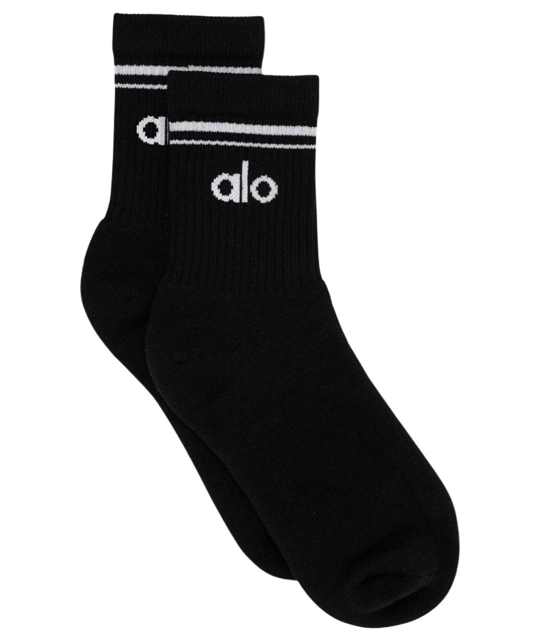 ALO YOGA Черные носки, чулки и колготы, фото 1