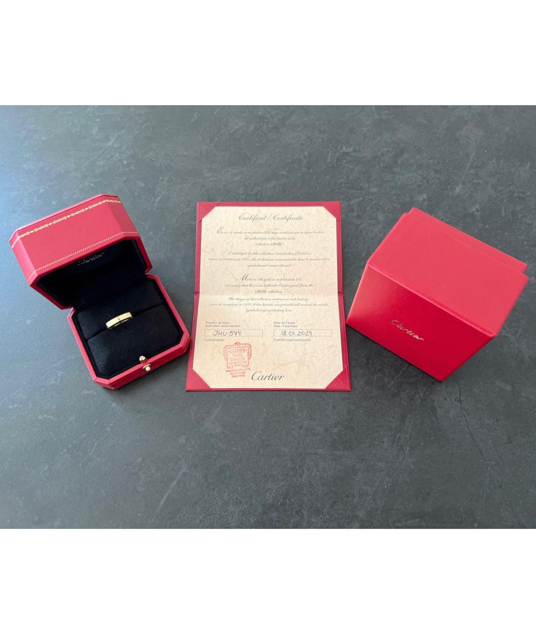 CARTIER Золотое кольцо из желтого золота, фото 2