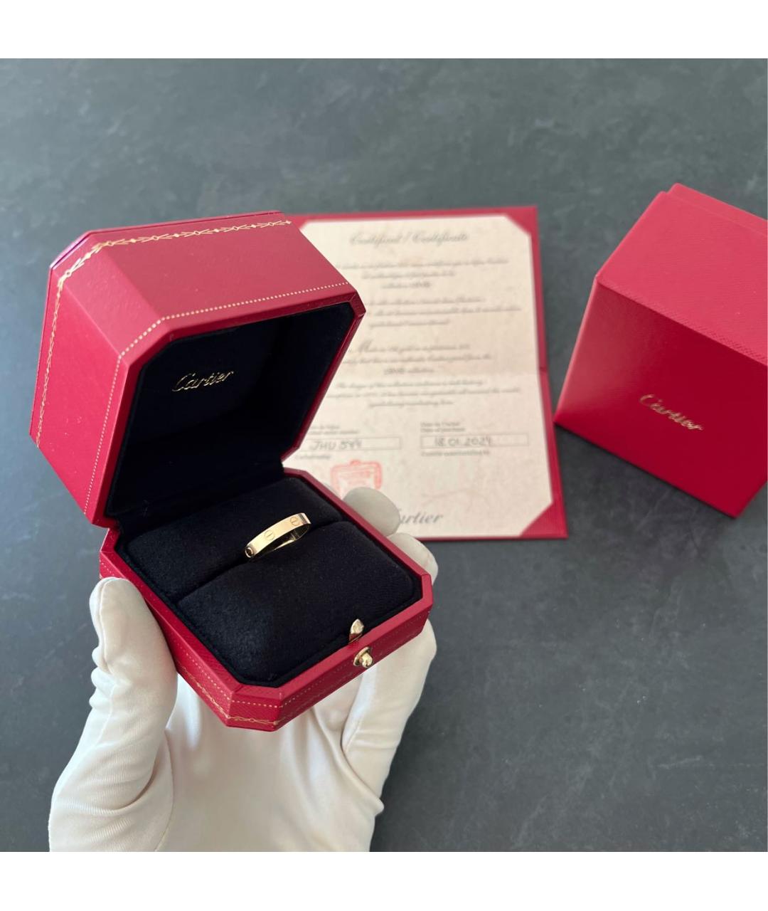 CARTIER Золотое кольцо из желтого золота, фото 3