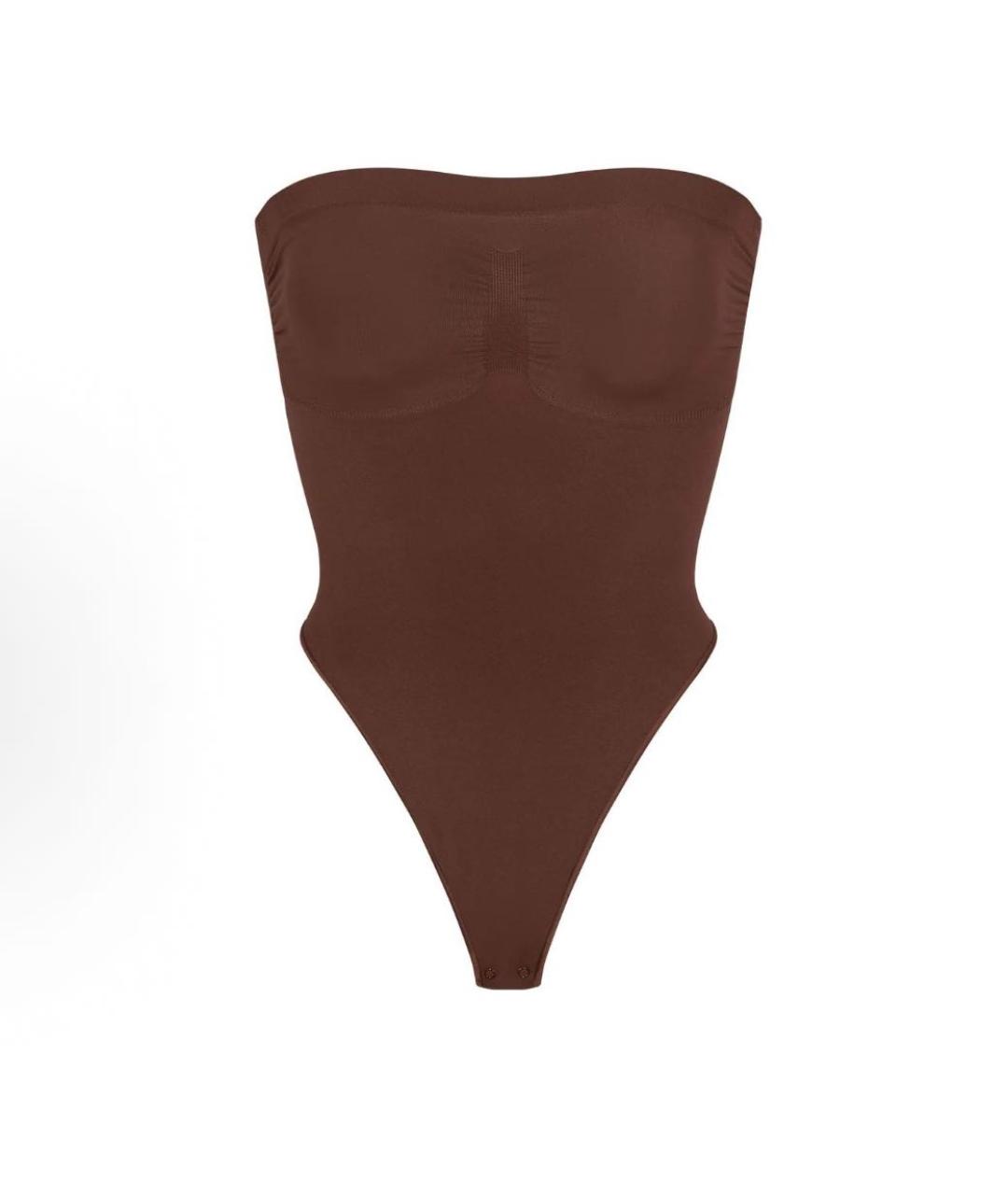 SKIMS Коричневое боди, фото 9