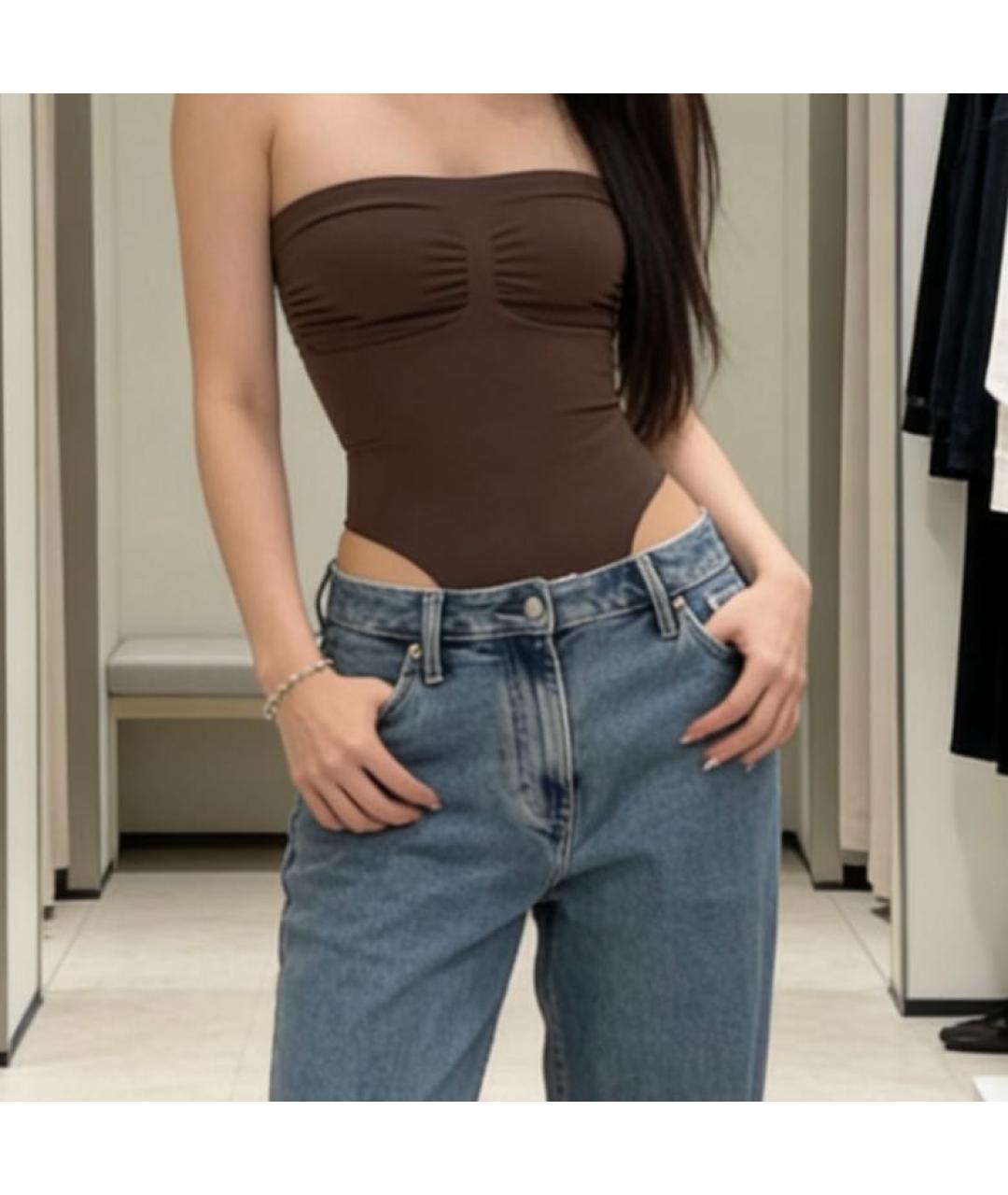 SKIMS Коричневое боди, фото 7