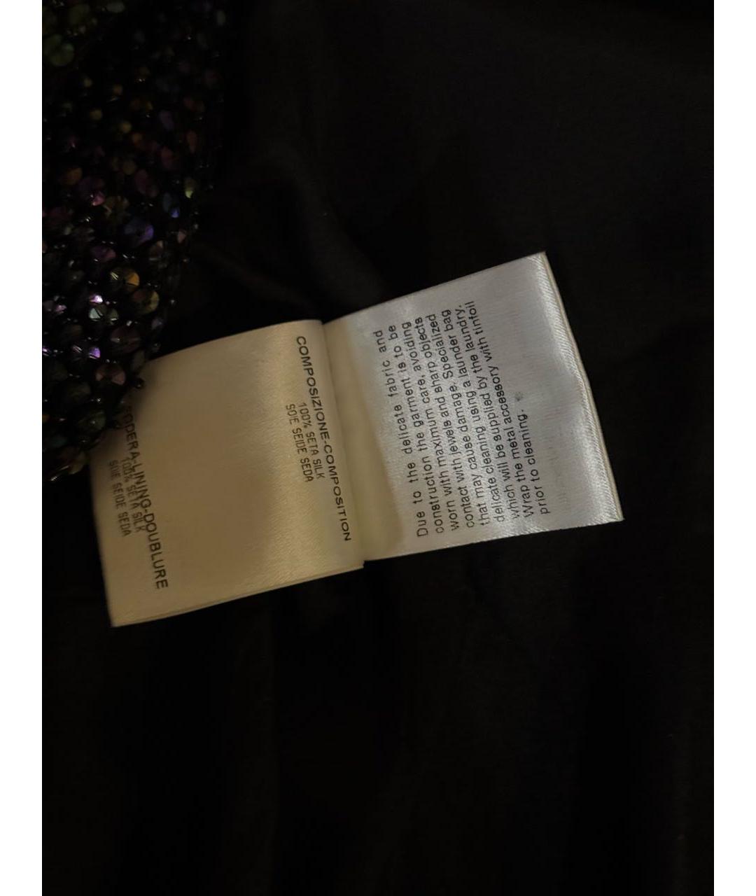 GUCCI Черный шелковый тренч/плащ, фото 7