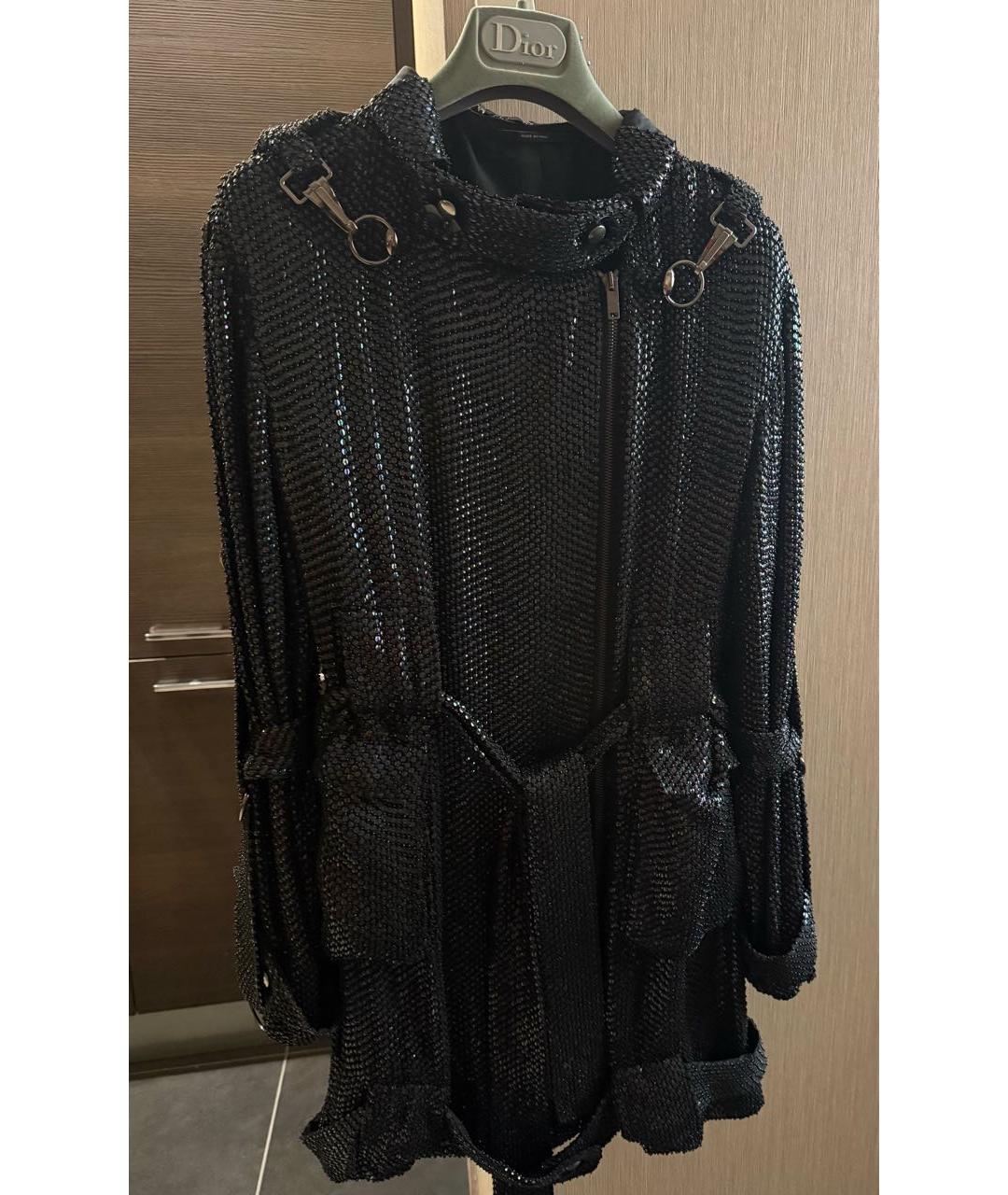 GUCCI Черный шелковый тренч/плащ, фото 9