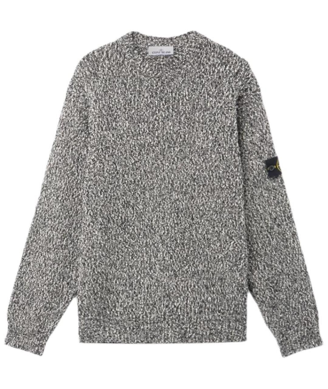 STONE ISLAND Серый джемпер / свитер, фото 1