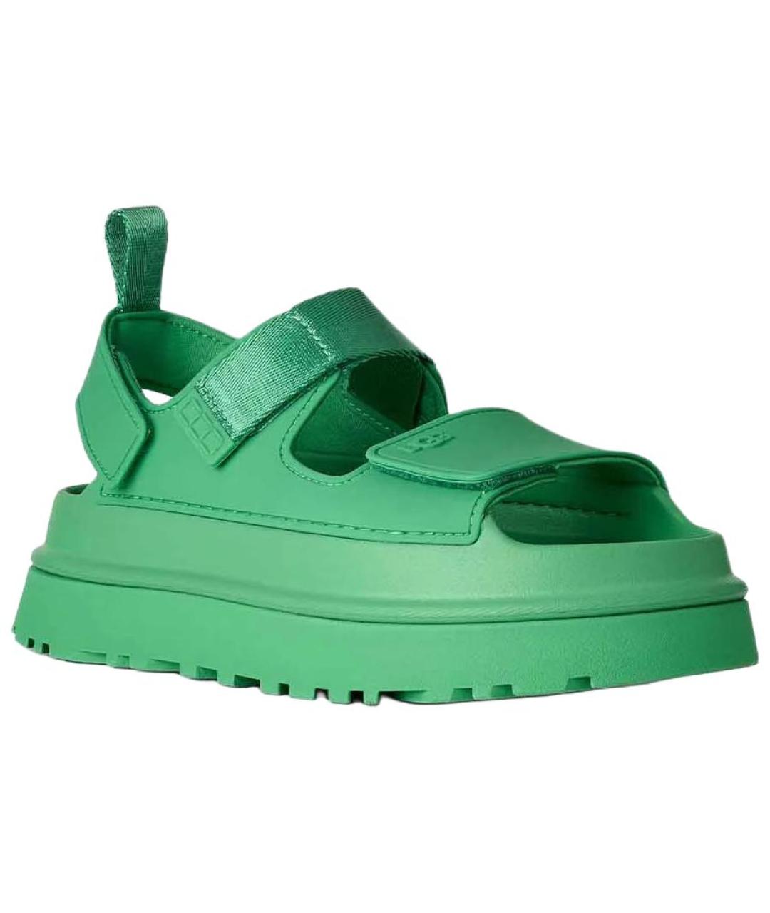 UGG AUSTRALIA Зеленые сандалии, фото 3
