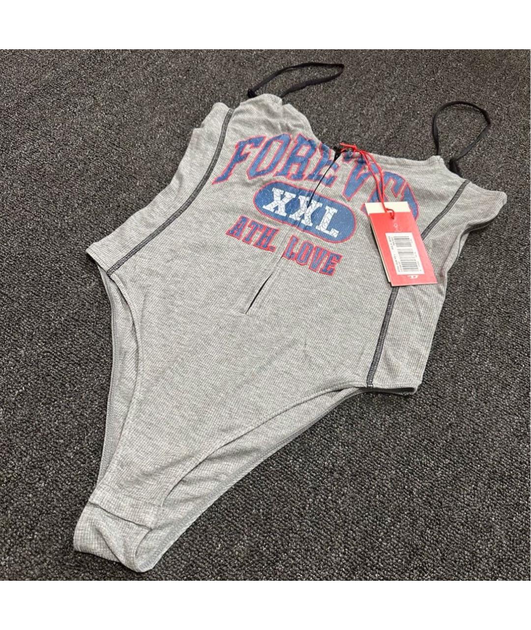 DIESEL Серое боди, фото 5