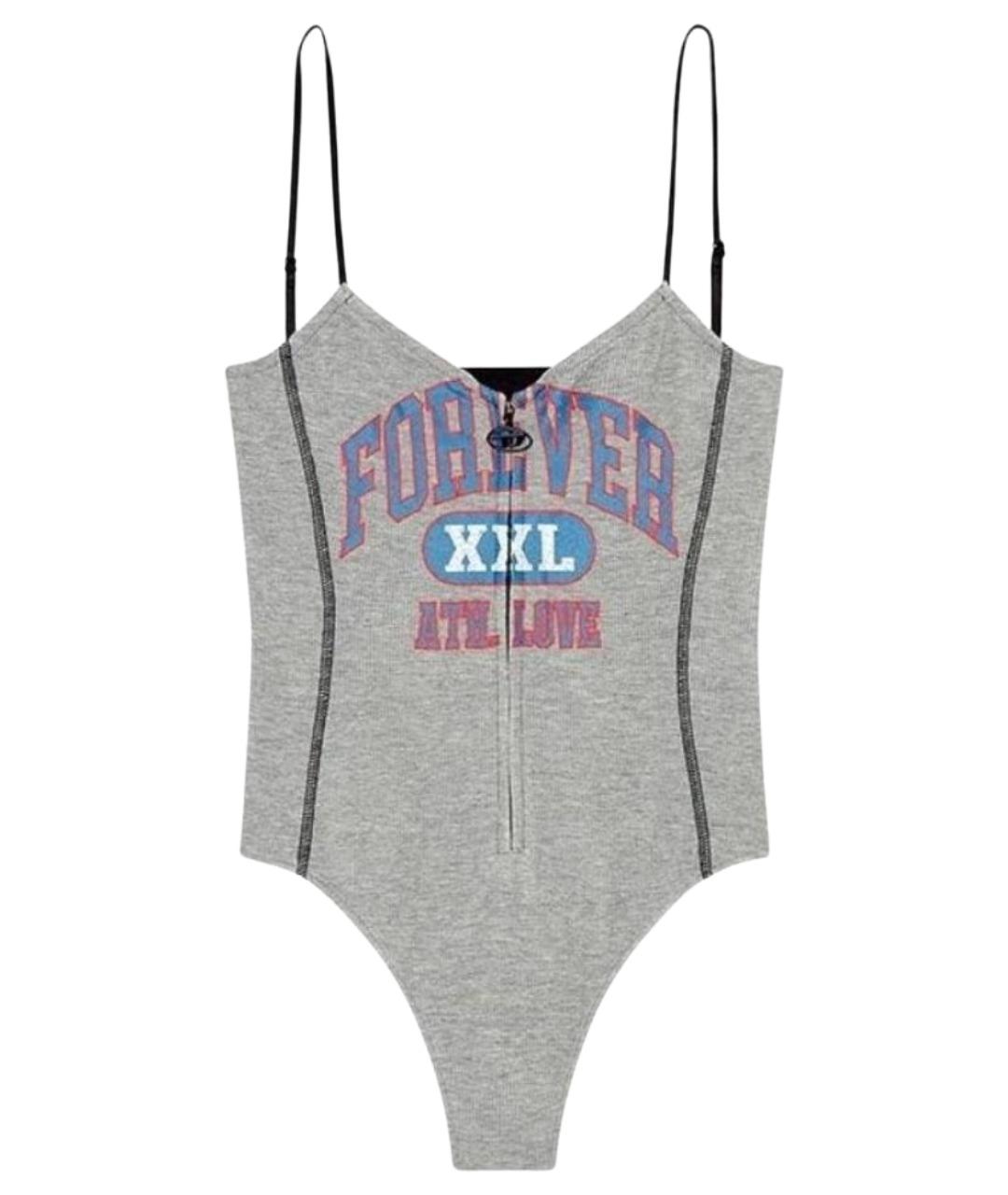 DIESEL Серое боди, фото 1